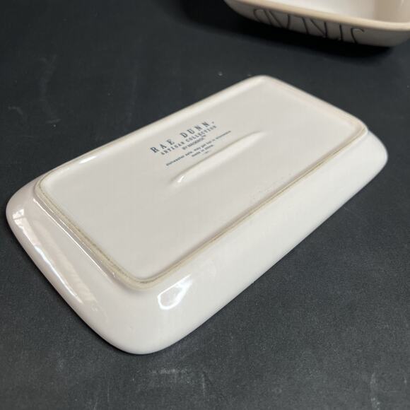 Rae Dunn, Artisan Collection, Covered Butter Dish, SPREAD Text,Ceramic,Farmhouse - Picture 13 of 14